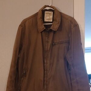 Y2K Timberland Lightweight Stratham Bomber Jacket Size XL Waterproof Cotton